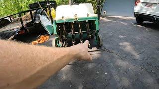 Lawn Aeration - How To Video - Aerating & Overseeding Tips - Part 1