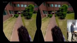 Novel View Synthesis with Multiple 360 Images for Large-Scale 6-DOF Virtual Reality System