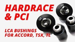 Hardrace vs PCI / Fastline Performance Spherical Compliance Bushings