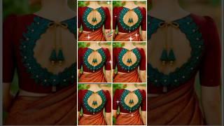 unique beautiful blouse designs #shortsfeed #trend #fashion