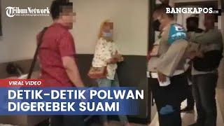 Video Detik-detik Oknum Polwan Digerebek Suami dalam Kamar Hotel Dengan Seniornya