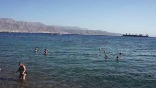 Обзор пляжа Эйлат (Израиль) - Rimonim Beach Eilat