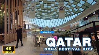 QATAR, Doha Festival City - Largest Mall in Doha 2022 - 4K UHD 60FPS