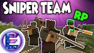 Sniper Team RP - Task Force - City clean up - Unturned Roleplay / PVP