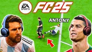 Messi & Ronaldo play EA SPORTS FC 25!