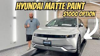 Hyundai Has Amazing Matte Paint! Check Out The Quality Of This $1000 Matte Option