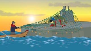 Fishing Boat VS ﻿N.Korean Submarine ﻿﻿(South Korea 1998)