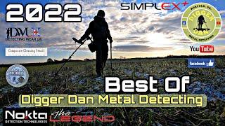 2022 Digger Dan Metal Detecting Best Bits | Best moments & Finds | Metal Detecting UK | #2022