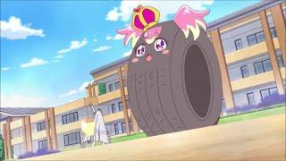 Wonderful Precure - Cure Wonderful transforms into Tire