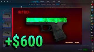 HUNTING THE GLOCK EMERALD IN CS2 TRADEUPS