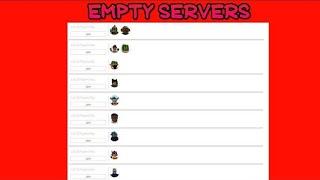 HOW TO FIND EMPTY SERVER IN ANY ROBLOX GAME || ( EASY )