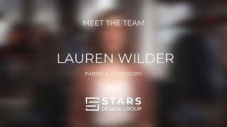 Stars Design Group Meet The Team: Lauren