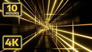 4K Backgrounds 10 Hours Colorful Loop Gold Luxury Screensaver No Sound