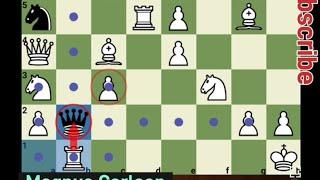 Magnus traps queen vs Anand at Casablanca Chess 2024.