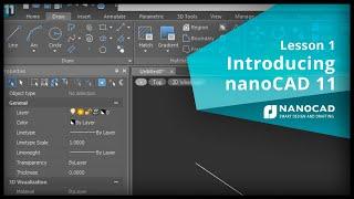 Introducing nanoCAD 11 - Lesson 1