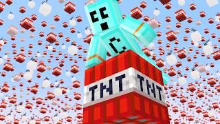 Minecraft but There’s Only One TNT Block