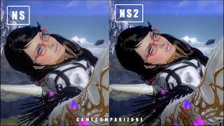 BAYONETTA 3 Nintendo Switch 2 vs 1 Full HD comparison