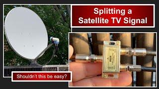 Splitting a Satellite TV Signal to Multiple Receivers - Free Satellite TV