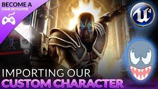 Importing A Custom Character - #4 Creating A Role Playing Game With Unreal Engine 4