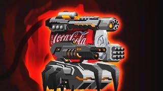 CAN OF COCACOLA MECH!!  ▏  SUPER MECHS    ▏