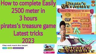 How to complete  2500 Meter deer pirates's treasure game  tricks 2023 ¦English language tutorial