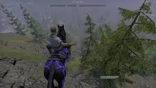 ESO: Jumping from White Fall Mountain in Northeast Cyrodiil