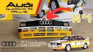 Audi Quattro : La Légende des Rallyes Commence N°1 HACHETTE COLLECTIONS  1/8