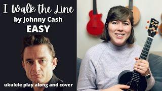 I Walk the Line by Johnny Cash EASY Ukulele Play Along and Cover | Cory Teaches Music