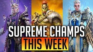 ⏰NEW VOID⏰ SUPREME STARTER CHAMPIONS COMING THIS WEEK! | Raid: Shadow Legends