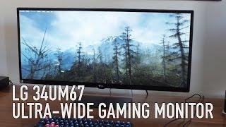 LG 34UM67: Freesync Ultra-wide 21:9 Gaming Monitor Review