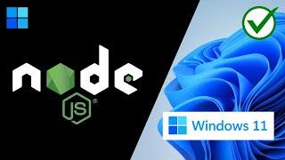 How to Install Node.js on Windows 11/10 PC