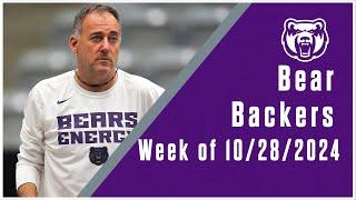 Bear Backers week of 10/28/2024