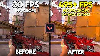 How To Boost FPS, Fix FPS Drops in Valorant Episode 10 Act 2 | Valorant Low End Pc Fix Lag