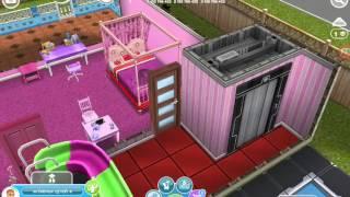 Строим жуткую комнату в the Sims freeplay !