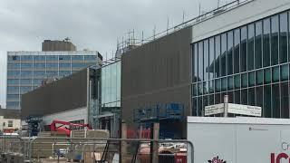 Back of the Student Centre | 02.10.20 | UCLan Masterplan