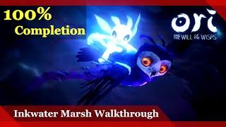 Inkwater Marsh 100% Completion Walkthrough - Ori and the Will of the Wisp