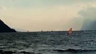 Garda Lake wind machine