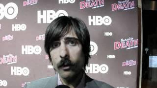 Jason Schwartzman at the 'Bored To Death' season 2 premiere in NYC