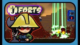 Forts - НЛО СЖИГАЕТ ВРАГА!!! СУПЕР ТАКТИКА #фортс #ЛысыйДядь