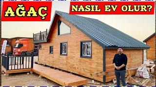 Ahşap Ev Nasıl Üretilir? Ağaç Ev Nasıl Yapılır? Fiyat ve Maliyeti - Wood Tiny All House Framing