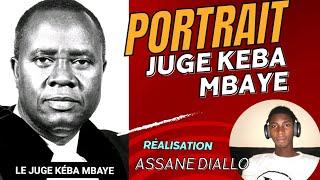 Portrait du JUGE KÉBA MBAYE réalisé par Assane Diallo