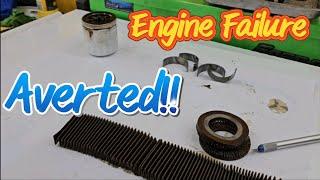 Cutting Open An Oil Filter Reveals Engine Damage Starting!!