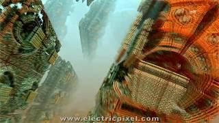 cpu city mandelbulb fly through HD