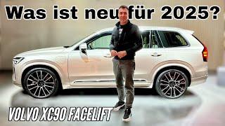 Volvo XC90 2025: Benziner und Plug-in Hybrid mit Facelift | Google Software | Check | Preis