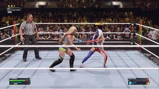 WWE 2K24 Money in the Bank Liv Morgan vs Zelina Vega Woman's Championship fight