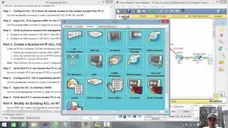 [CCNA Security] 4.1.2.5 Packet Tracer - Configure IP ACLs to Mitigate Attacks