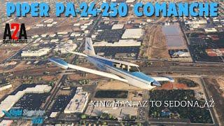 Microsoft Flight Simulator 2024 Piper PA-24-250|KIGM-KSEZ| #msfs2024 #a2a