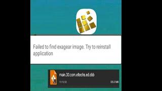 HOW TO SEATUP EXAGEAR APPLICATION || Failed to find exagear image ||