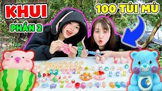 Khui 100 Túi Mù Bí Ẩn Trong Rừng | Phần 2 - Vê Vê Channel