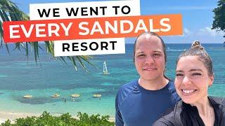 Which Sandals Resort is BEST? UPDATED 2024 | We went to ALL 18 Sandals Resorts to help you choose